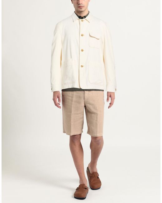 L.b.m. 1911 Natural Ivory Jacket Cotton for men