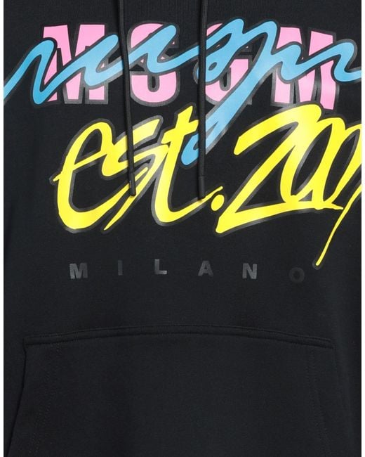 MSGM Black Sweatshirt