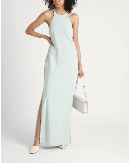 Calvin Klein Blue Maxi-Kleid
