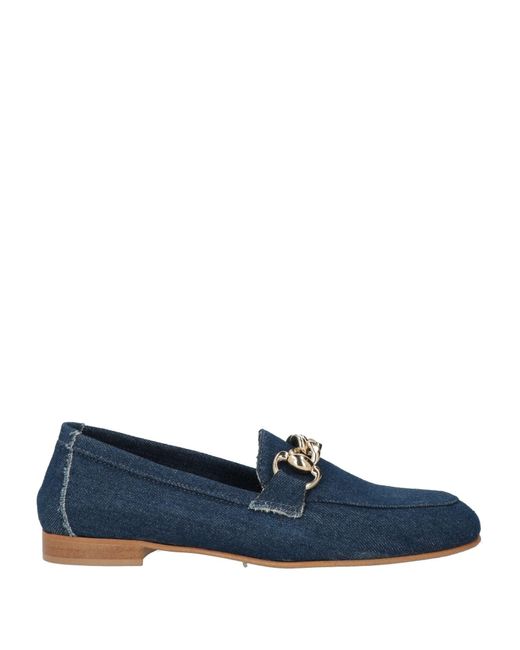 Nila & Nila Blue Loafers Textile Fibers