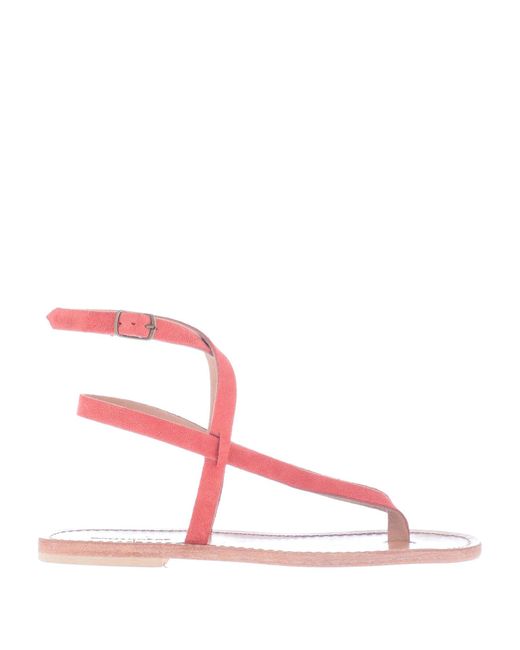 Pomandère Pink Thong Sandal