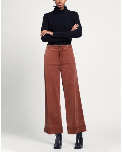 Myths Red Pants Modal, Cotton, Elastane