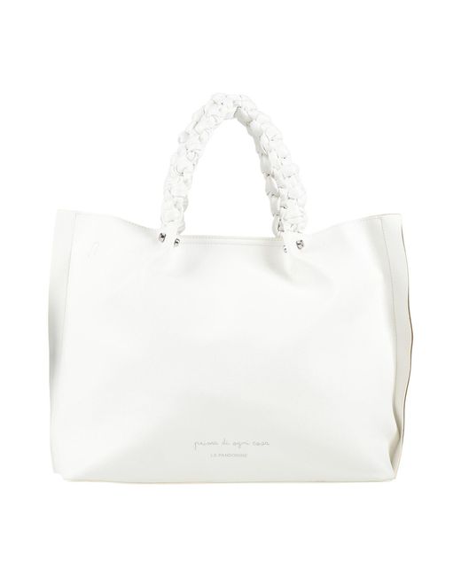 Le Pandorine White Handbags