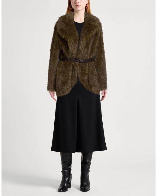 P.A.R.O.S.H. Brown Shearling & Teddy