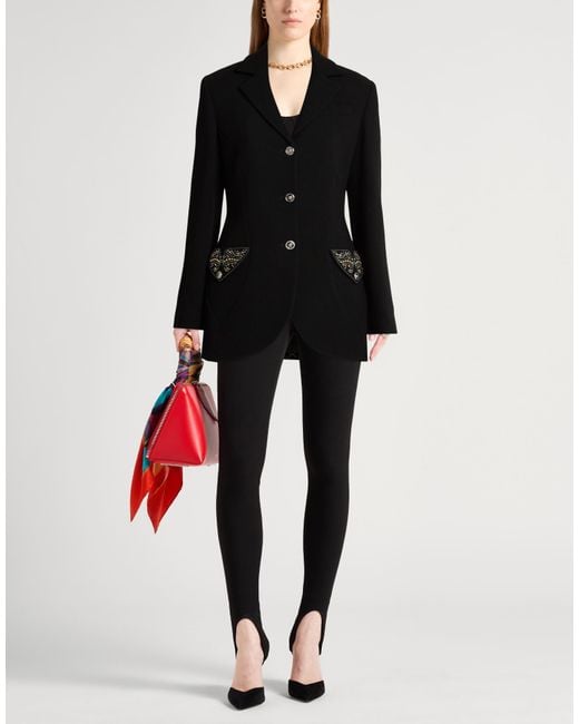 Blazer Versace en coloris Black