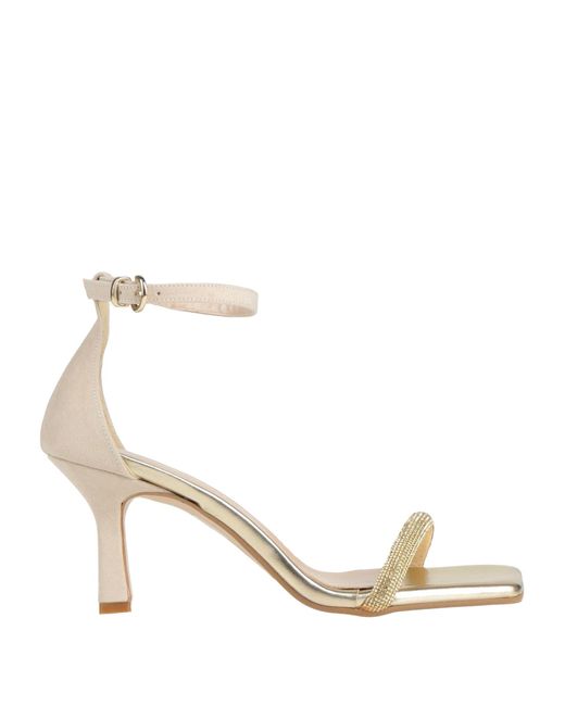 Nila & Nila Natural Sandals Synthetic Fibers