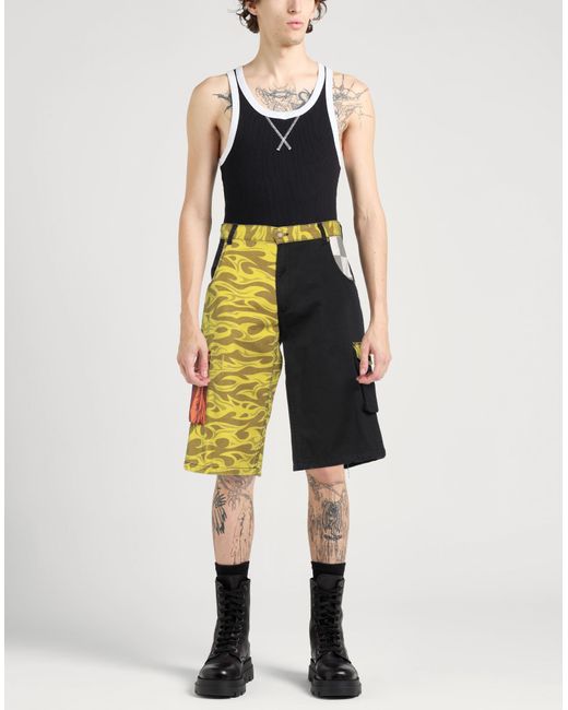 ERL Yellow Shorts & Bermuda Shorts for men