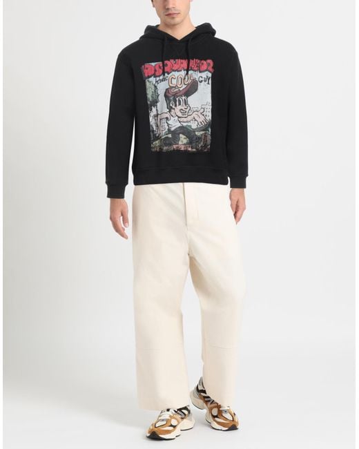 DSquared² Black Sweatshirt for men