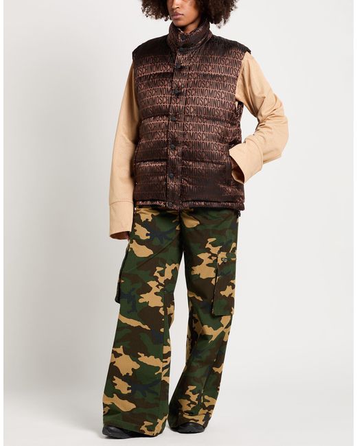 Moschino Brown Vest Polyamide
