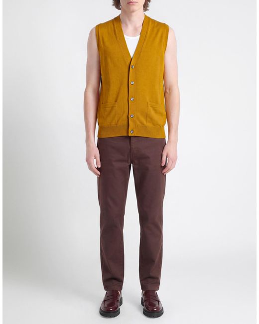Cardigan Alpha Studio pour homme en coloris Yellow