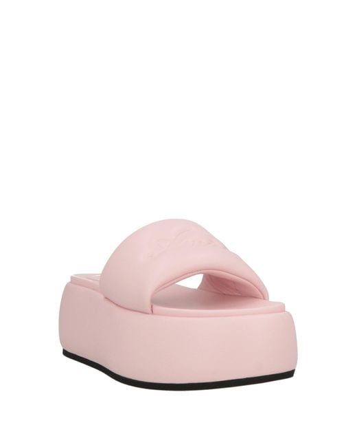 Amiri Pink Sandals Leather