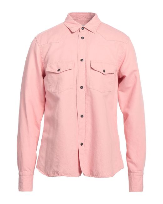 Aglini Pink Shirt for men