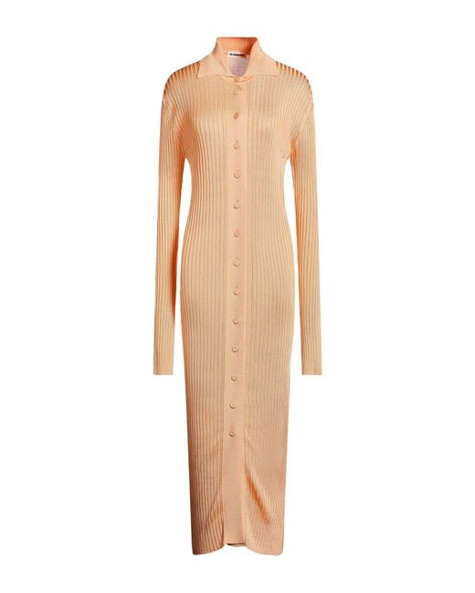 Jil Sander Natural Maxi Dresses