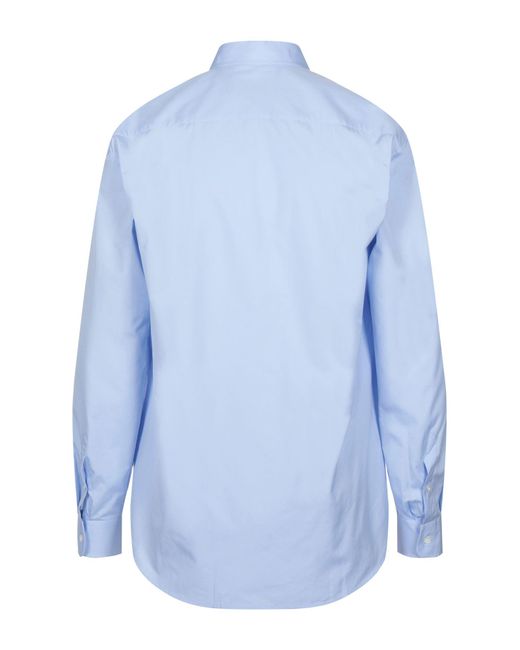 Grifoni Blue Shirt for men