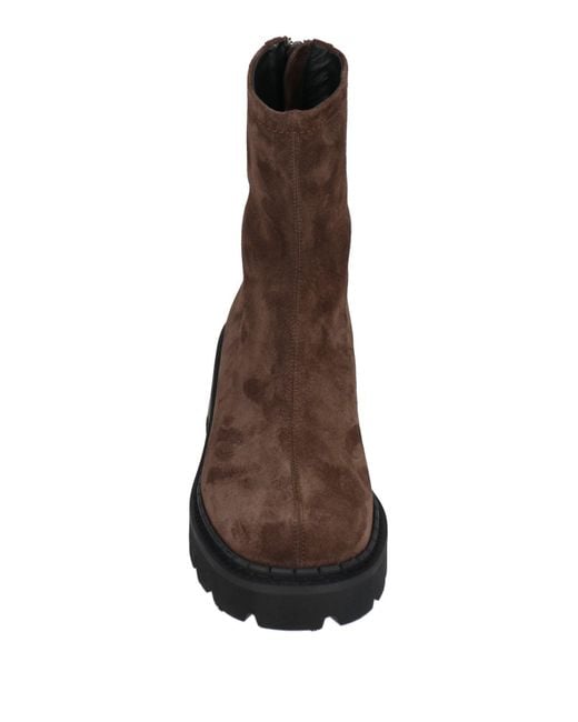By Far Brown Ankle Boots