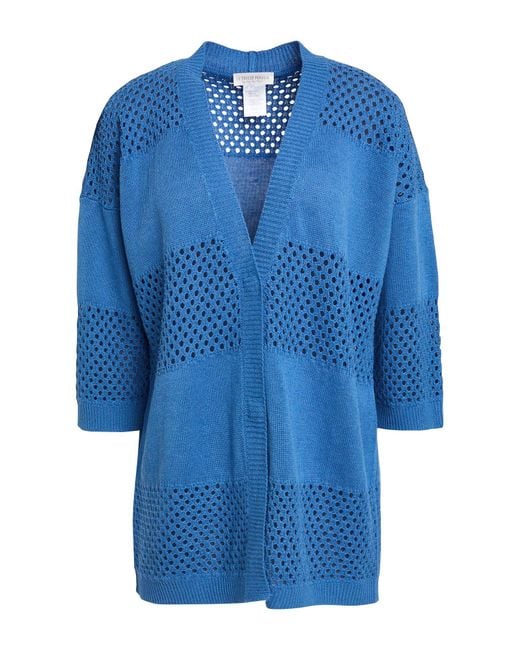Le Tricot Perugia Blue Strickjacke