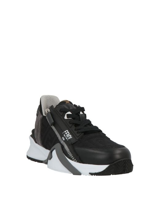 Fendi Black Flow Sneakers for men