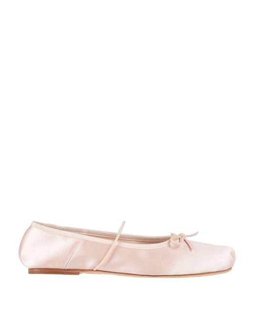 STUDIO AMELIA Pink Ballet Flats