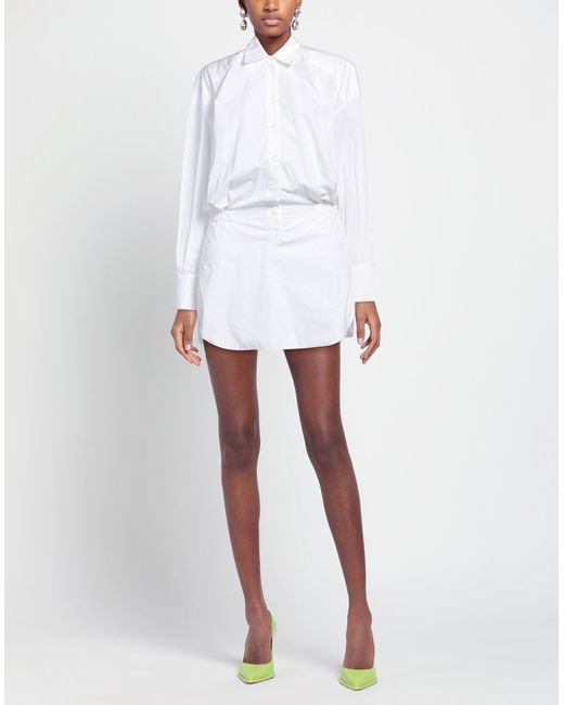 Laneus White Mini Dress