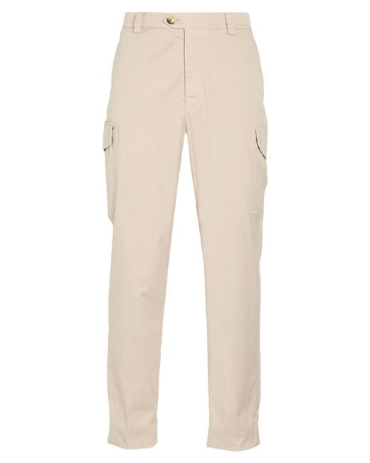 Brunello Cucinelli Natural Pants for men