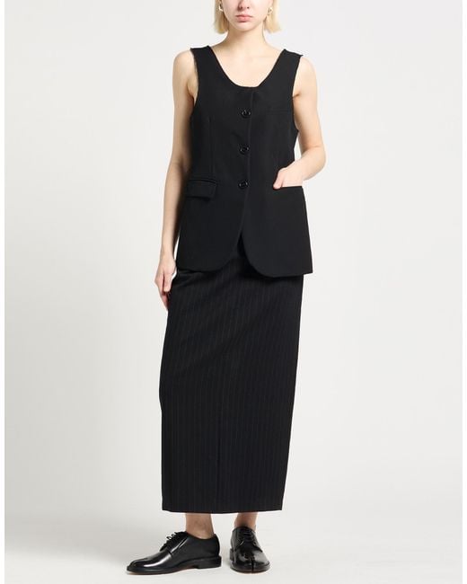 Raf Simons Black Waistcoat