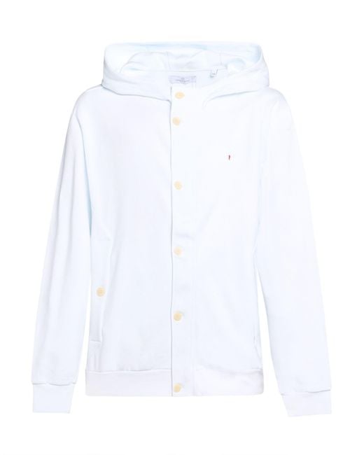 Cooperativa Pescatori Posillipo White Sweatshirt Cotton for men