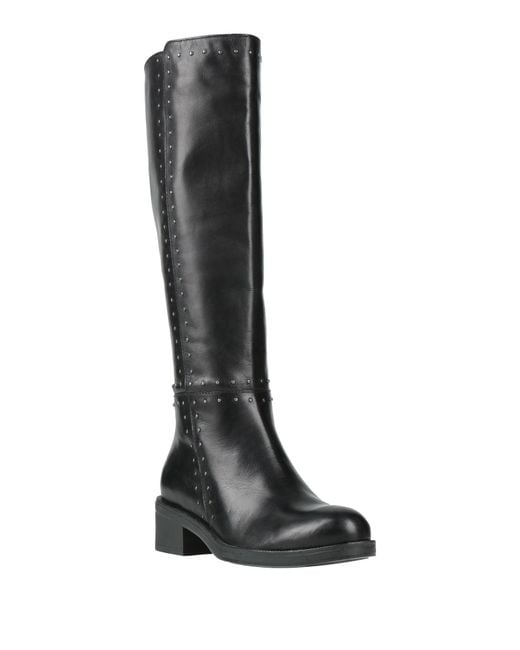 Tosca Blu Black Boot Leather