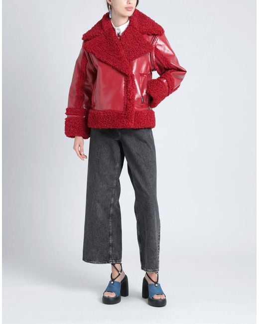 Karl Lagerfeld Red Jacket