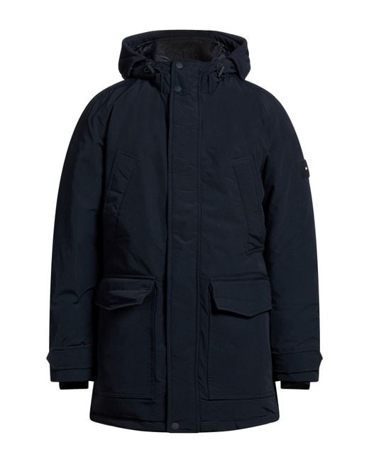Tommy Hilfiger Blue Midnight Puffer Polyamide, Polyester, Elastane for men