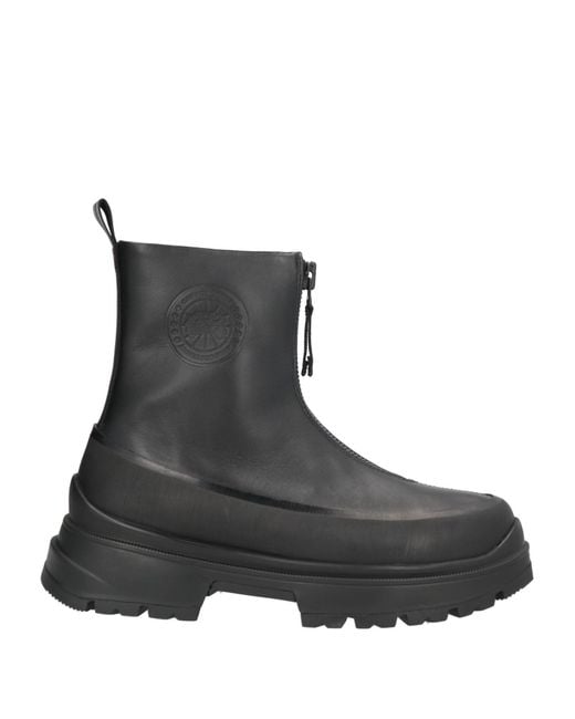 Canada Goose Black Ankle Boots