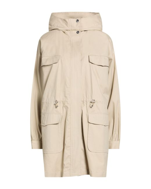 Emporio Armani Natural Overcoats & Trench Coats