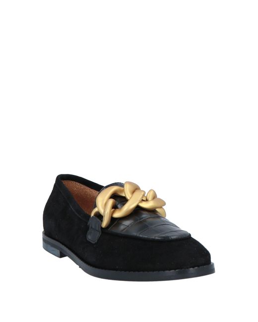 GIO+ Black Loafers