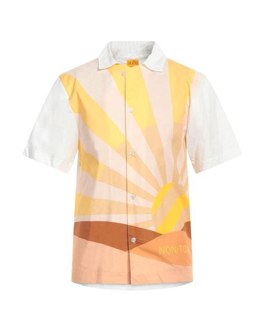 EBIT Yellow Shirt Cotton for men