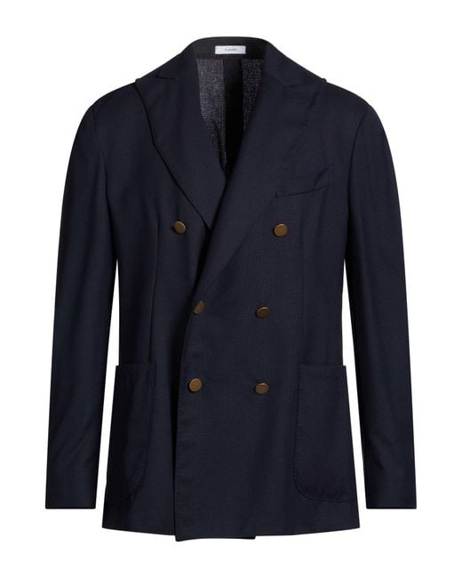 Boglioli Blue Blazers for men