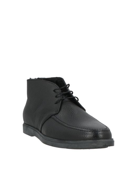 Cerruti 1881 Black Ankle Boots for men