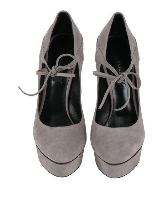 Casadei Gray Pumps