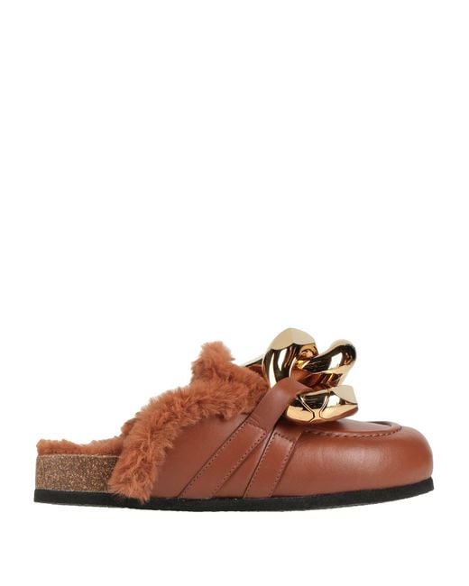 J.W. Anderson Brown Mules & Clogs