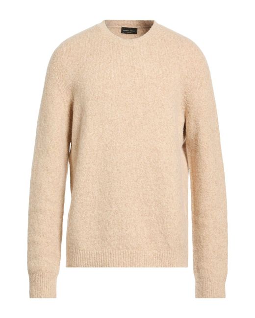 Roberto Collina Natural Sweater Cotton, Polyamide, Baby Alpaca Wool, Wool for men
