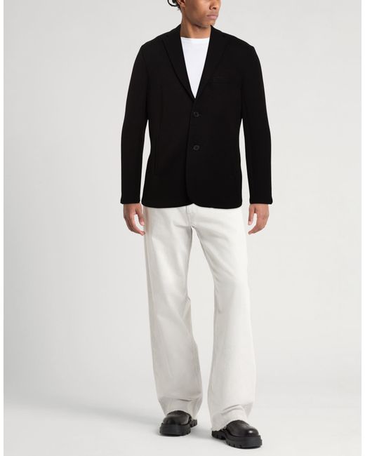 ARMANI EXCHANGE Black Blazer for men