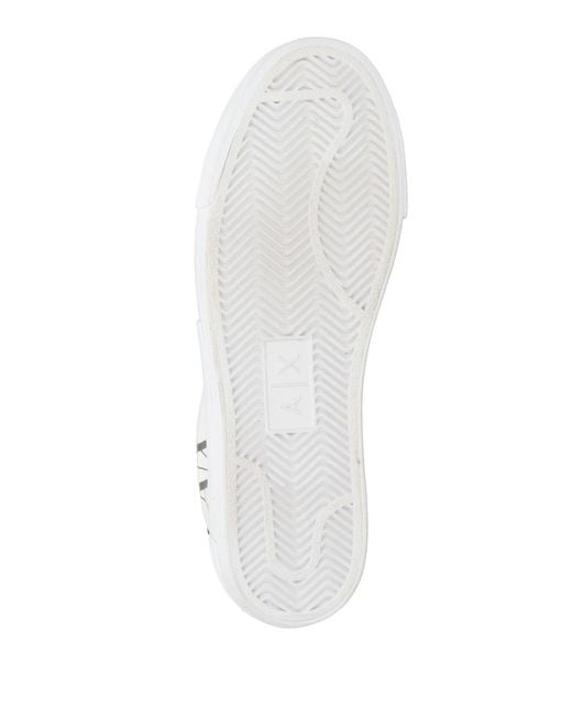 ARMANI EXCHANGE White Trainers