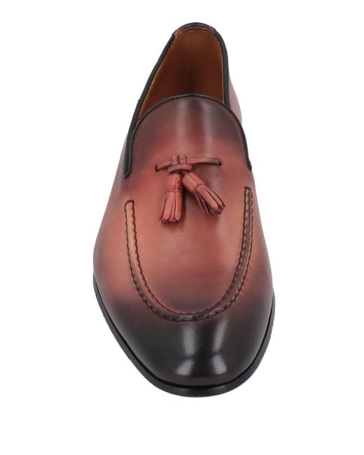 Doucal's Brown Panarea Loafers Leather for men