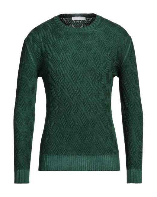 FILIPPO DE LAURENTIIS Green Sweater for men