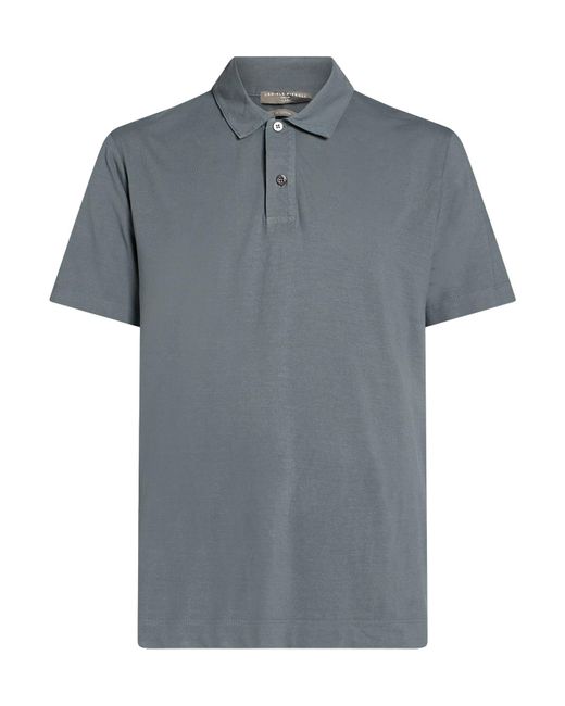 Daniele Fiesoli Gray Polo Shirts for men