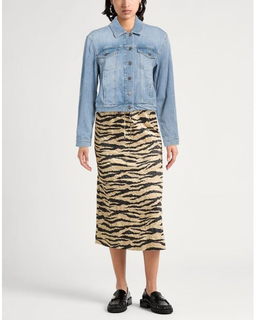 Dondup Blue Denim Outerwear Cotton, Recycled Cotton, Elastane