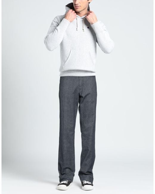 Mason's Gray Pants Cotton, Elastane for men