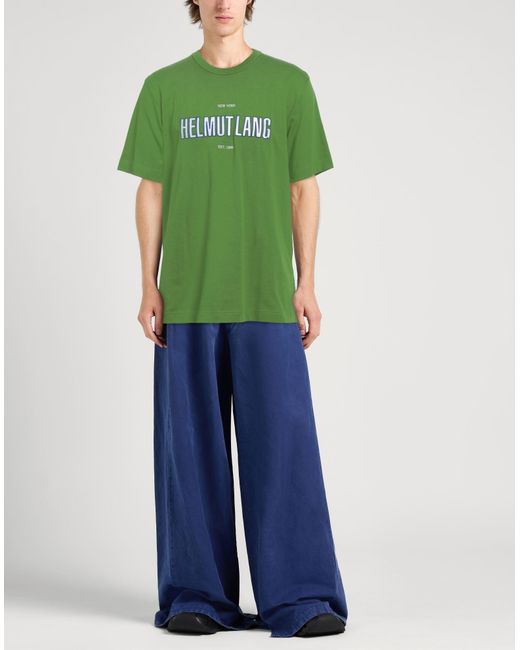 Helmut Lang T-shirts in Green für Herren
