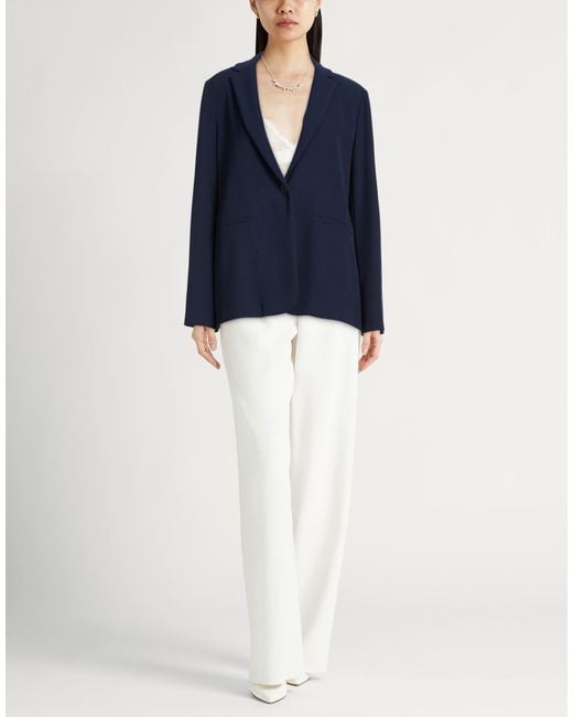 Antonelli Blue Midnight Blazer Polyester, Elastane