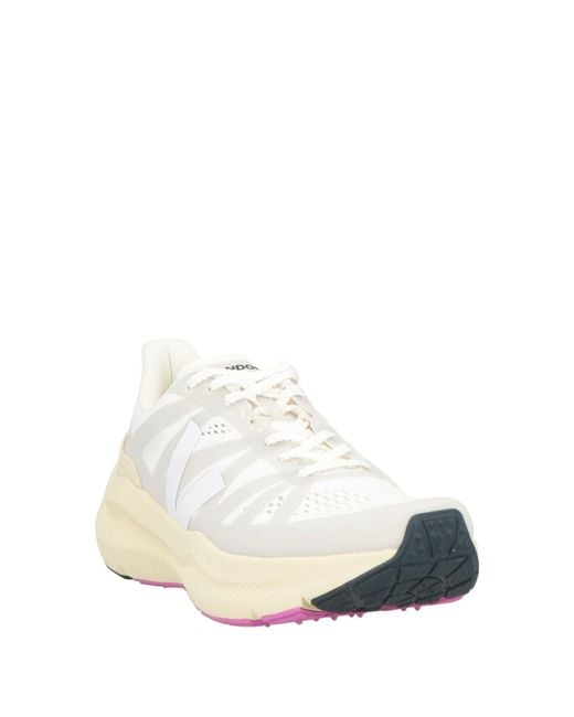 Veja White Ivory Sneakers Textile Fibers