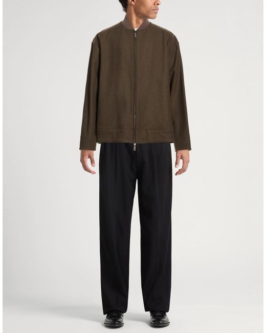 Emporio Armani Brown Coat for men