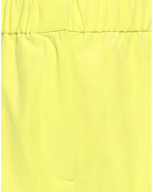 MSGM Yellow Shorts & Bermuda Shorts